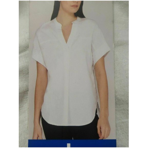 Nicole Miller Tops - Original Nicole Miller Women's Cap Sleeve V-Neck